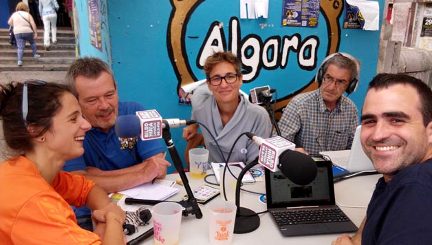 Gisèle, Komantxe konpartsako egitarauaz