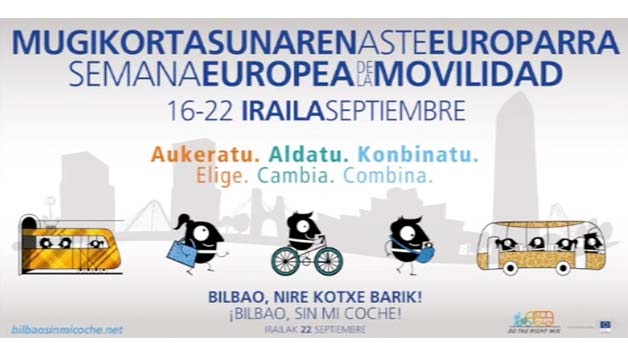 Mugikortasunaren astea antolatu du Bilboko Udalak