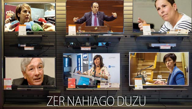 IBAIZABAL: “Zer nahiago duzu, politikari ona ala erdalduna?” (Argia, 2485. zenbakia)