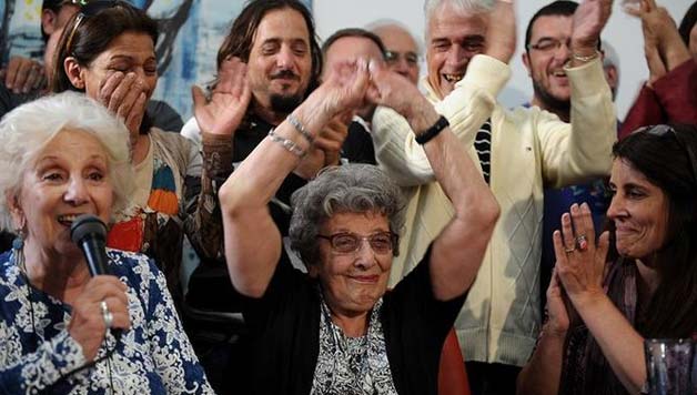 HIZPIDEA: 118. biloba aurkitu dute Abuelas de Plaza de Mayokoek
