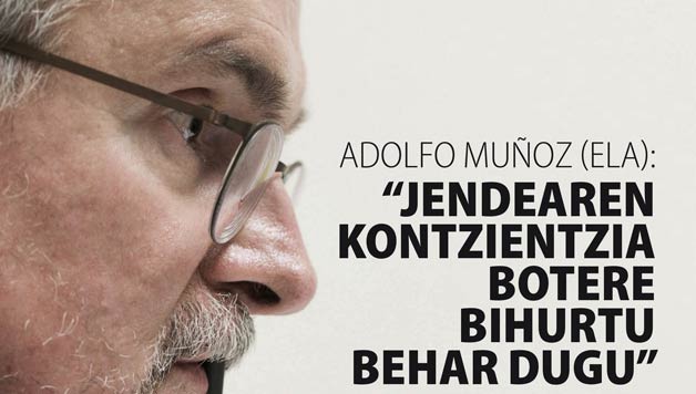 IBAIZABAL: “Europa bat-batean” topaketa eta ELAko Adolfo Muñoz (Argia, 2505. zenbakia)