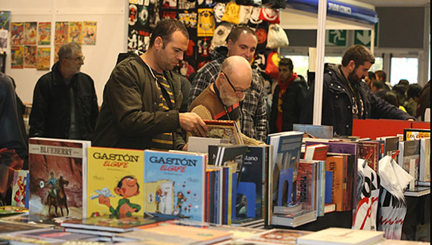 Komikizaleen plaza Getxon asteburuan