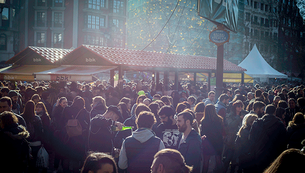 San Tomas azokako saio berezia entzungai