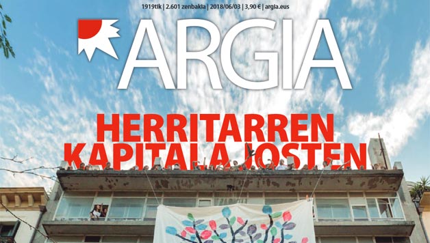 Bizitza da handiena ekimena, Garazi Arrula eta Alternatiben Herria Aste honetako Argian