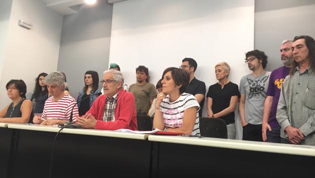 Euskal Herriko Eskubide sozialen kartako bultzatzaileak bat egin dute Maiatzaren 26rako pentsiodunak deitutako manifestazioarekin