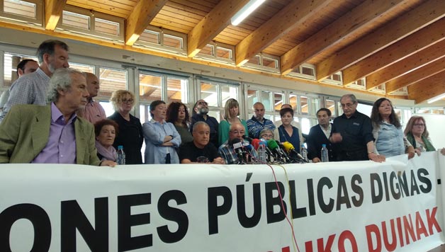 Pentsionisten mugimenduak manifestazioa deitu du maiatzaren 26rako