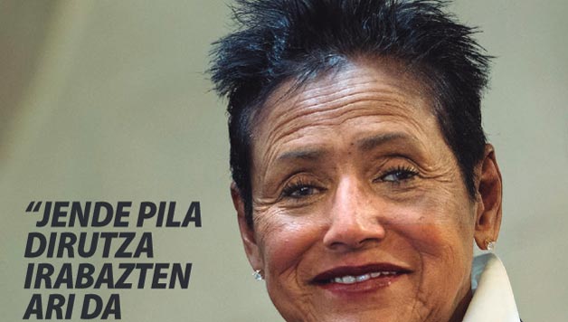 Elaine Brown eginiko elkarrizketa eta Piztu Bilbo itzali MTV plataforma besteak beste Argia Astekarian
