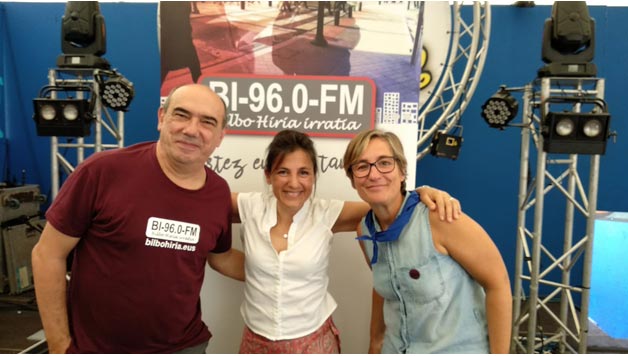 Olatz Saitua sopranoarekin solasean #AsteNagusia18