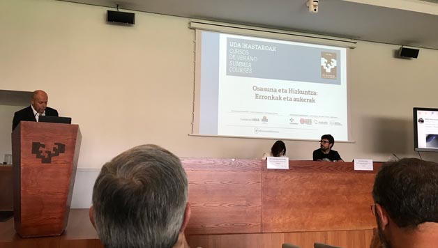 Osasuna eta Hizkuntza jardunaldia EHUn: 2. eguneko elkarrizketak