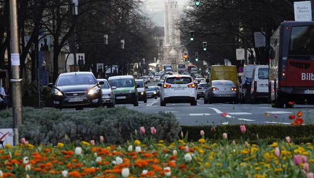 Araba, Bizkaia eta Gipuzkoako biztanleen %70ak aire kutsatua arnastu du 2018an