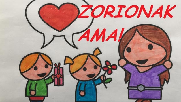 GAUR EZ DAGO ESKOLARIK: AMAREN EGUNA