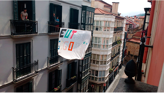 Konfinamenduak ondorio latzak utziko ditu, horri aurre egiteko Alde Zaharreko elkartasun sareak lanean jarraitzen du