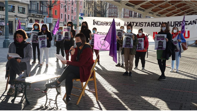 Azaroak 25erako mobilizazioak antolatu ditu Bilboko mugimendu feministak