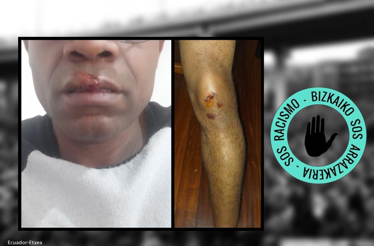 52 urteko gizon kolonbiar bat jipoitu dute Errekalden