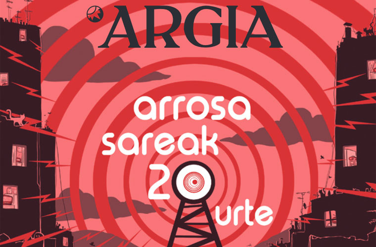 20 urteko ibilbidea egin du Arrosa sareak, aste honetan Argia astekarian