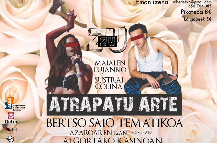 Trap doinuak Atrapatu arte bertso saioan, ALBEren eskutik