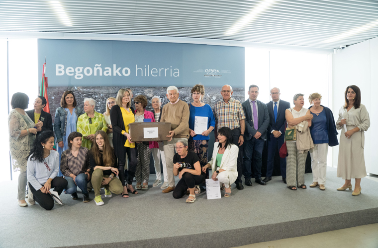Begoñako hilerriko hobi komuneko bost gudari identifikatu dituzte