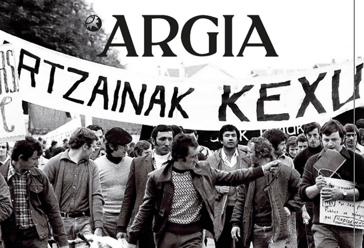 Euskal Herriko Laborarien Batasuna sindikatuaren 40 urteak Argia astekarian irakurgai