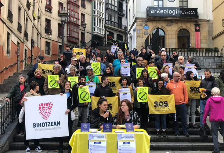 Pisu turistikoak mugatzeko gida aurkeztu du Bihotzean eta Sos alde Zaharrak