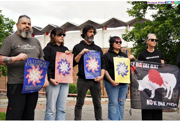 Animalistak kolektiboak manifestazioa egingo du larunbat arratsaldean Bilbon