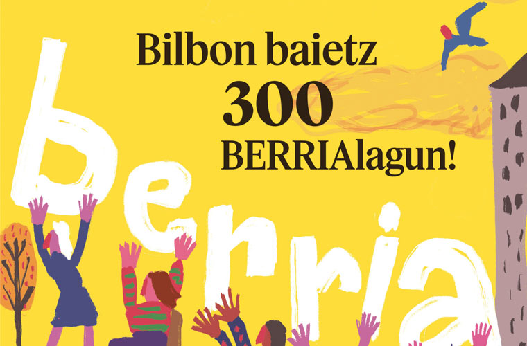 Bilbon baietz 300 berria lagun kanpaina martxa jarri dute