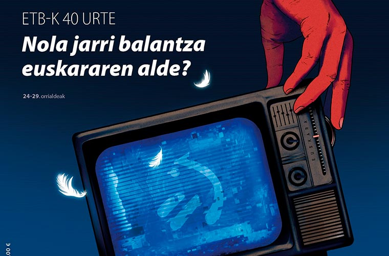 EITB, dolu perinatala eta Isaac Rosa idazlea asteon ARGIA astekarian