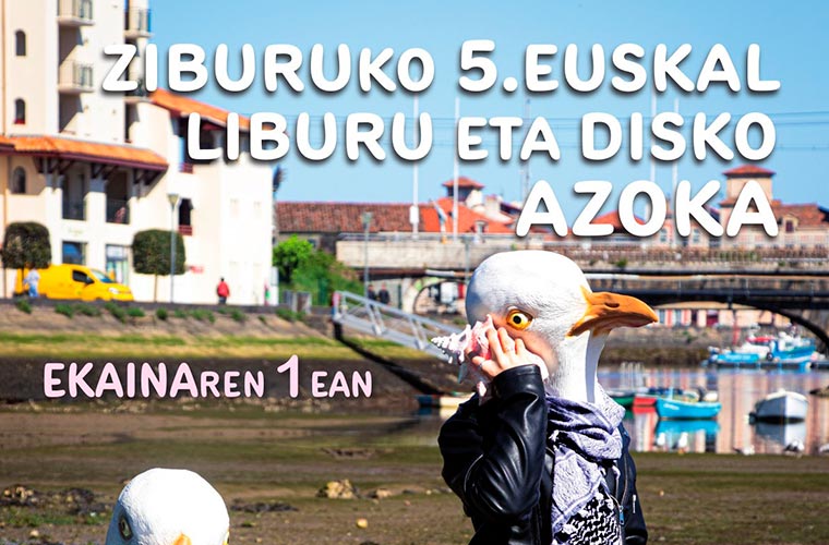 Larunbatean Ziburuko 5. Euskal liburu eta disko azoka