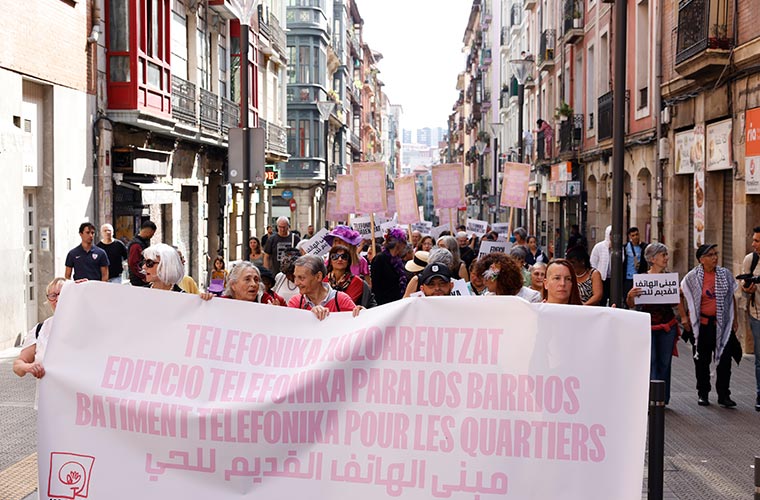 Ehunka sare komunitarioa martxan da