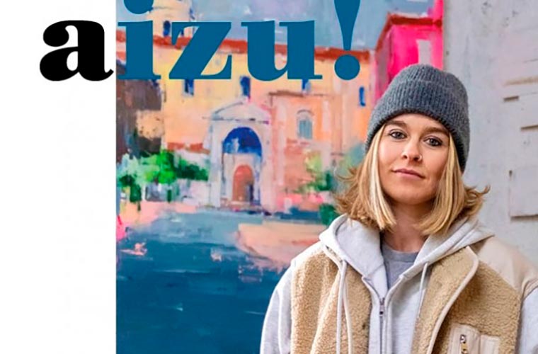 Udane Juaristi artista Aizu aldizkarian