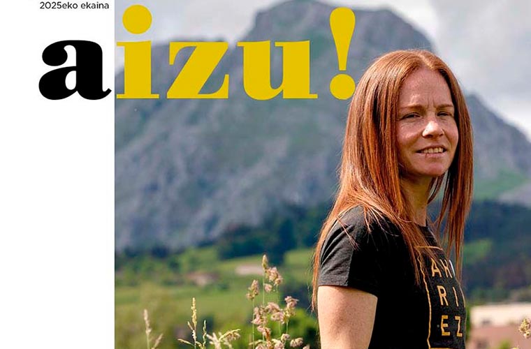 Oihana Azkorbebeitia AIZU aldizkarian