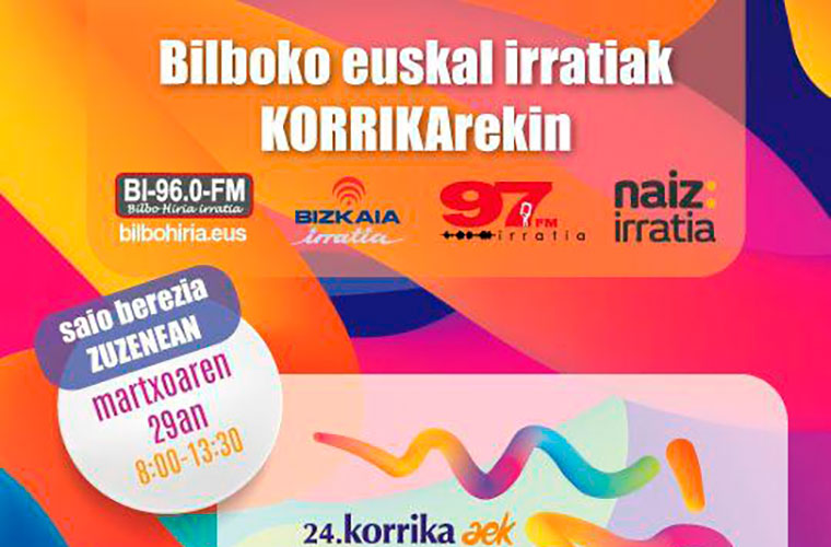 Elkarlanean, Korrikaren azken kilometroak uhinen bidez