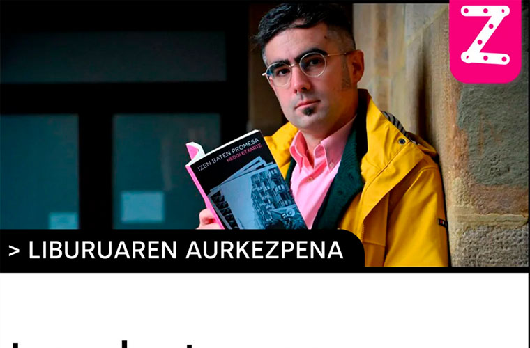 Hedoi Etxartek “Izen baten promesa” lana aurkeztuko du Zirika gunean