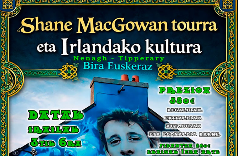Shane MacGowan Tourra Euskeraz